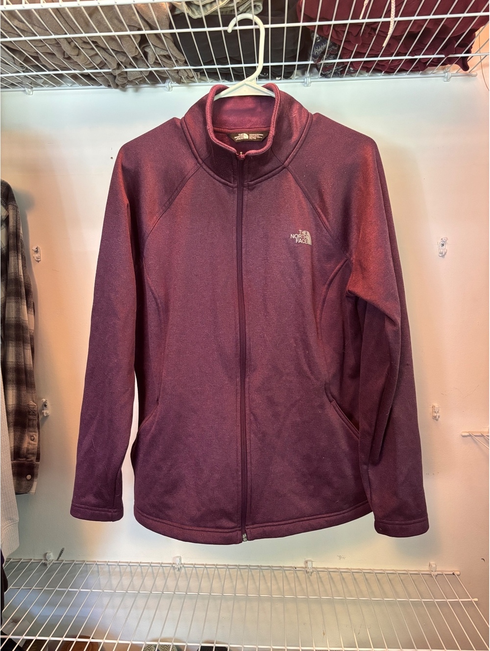 The North Face Women's Fleece Jacket Size XL Purple